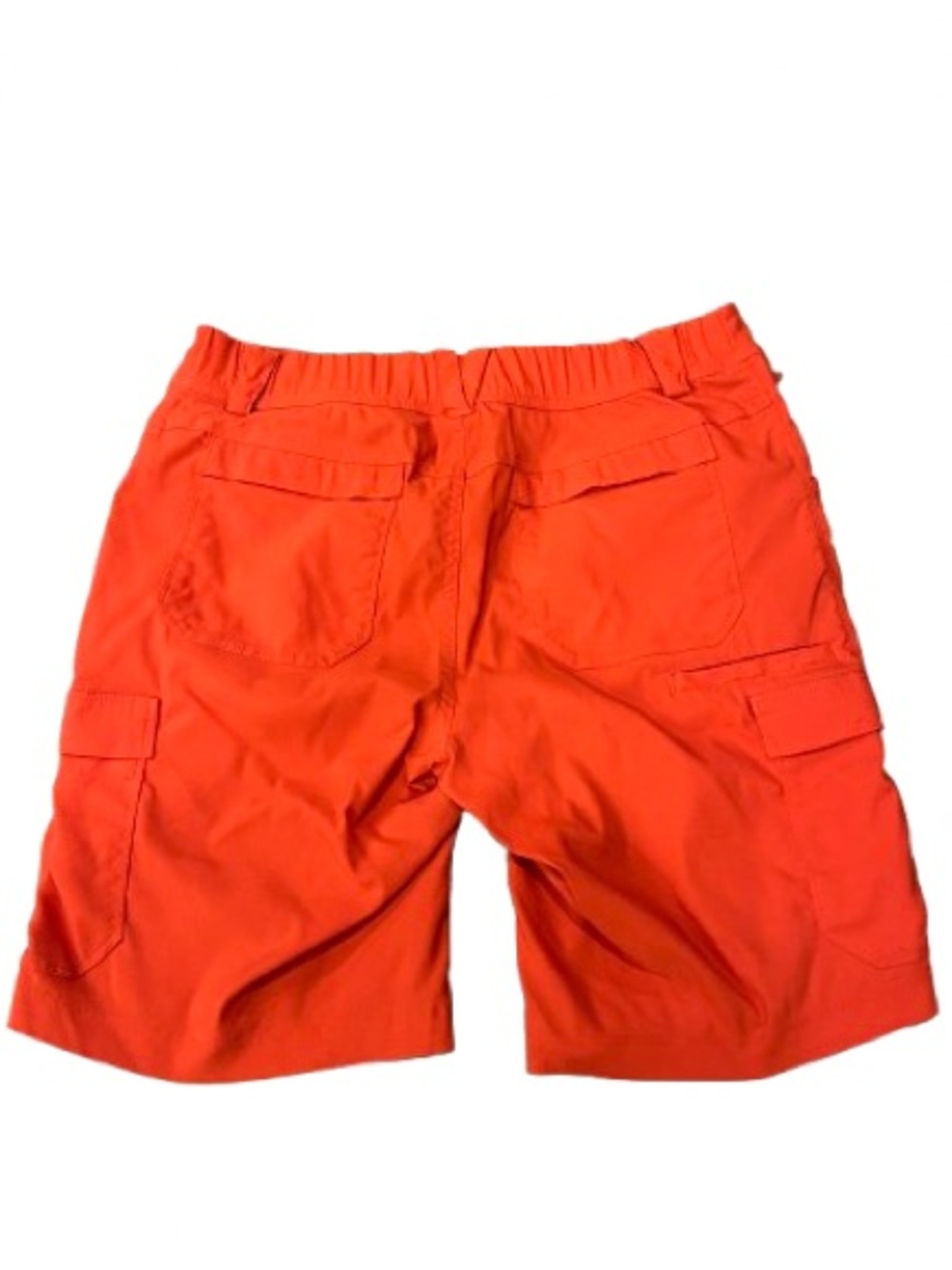 Duluth Trading Co Women’s Orange Cargo Shorts Size 10 - Picture 3 of 10